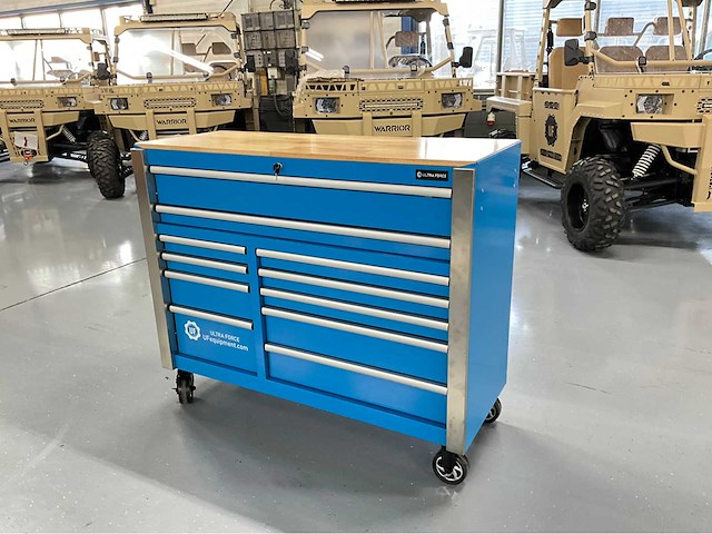 Ultra force equipment - gereedschapswagen 11 laden, 386 pcs gereedschap, softclose - afbeelding 14 van  20