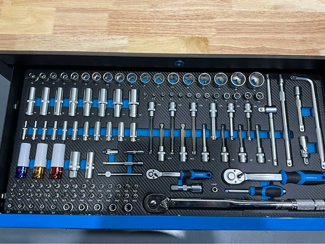 Ultra force equipment - gereedschapswagen 12 laden incl 269 pcs gereedschap - afbeelding 6 van  20