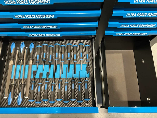 Ultra force equipment - gereedschapswagen 12 laden incl 269 pcs gereedschap - afbeelding 11 van  20