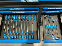 Ultra force equipment - gereedschapswagen 12 laden incl 269 pcs gereedschap - afbeelding 9 van  20