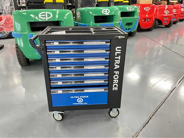Ultra force equipment - gereedschapswagen 7 laden, 260 pcs gereedschap - afbeelding 12 van  19