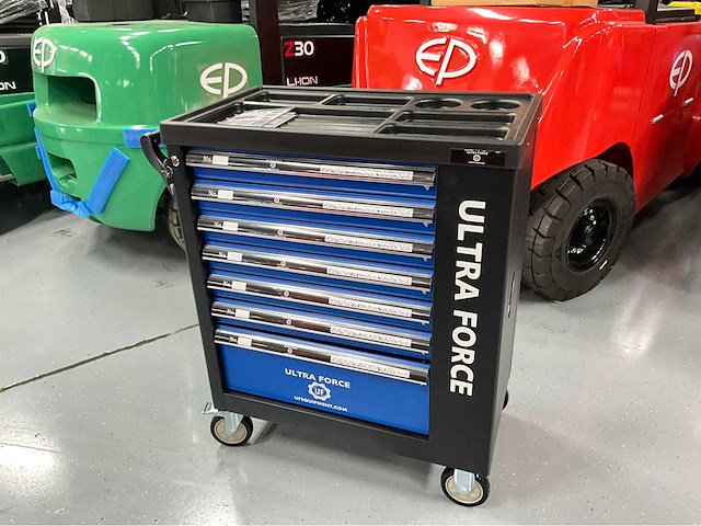 Ultra force equipment - gereedschapswagen 7 laden, 260 pcs gereedschap - afbeelding 13 van  19