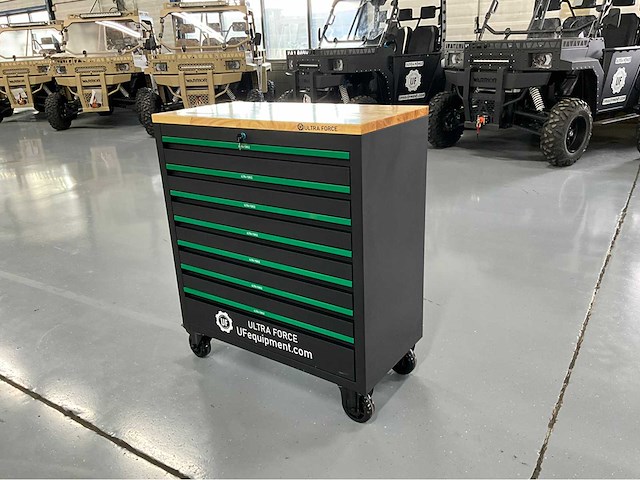 Ultra force equipment - gereedschapswagen 7 laden, 269 pcs gereedschap, softclose - afbeelding 11 van  17