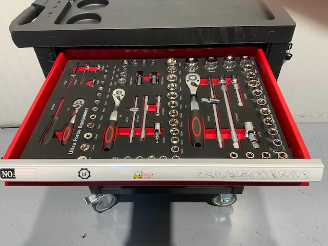Ultra force equipment - gereedschapswagen 7 laden, 5 met gereedschap - afbeelding 22 van  25