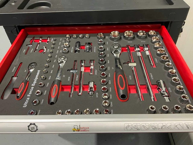 Ultra force equipment - gereedschapswagen 7 laden gevuld - afbeelding 20 van  35