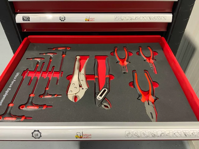 Ultra force equipment - gereedschapswagen 7 laden gevuld - afbeelding 24 van  35