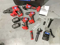 Ultra force equipment - gx5421 - 4 in 1 combopack - bandschroefmachine - afbeelding 7 van  10