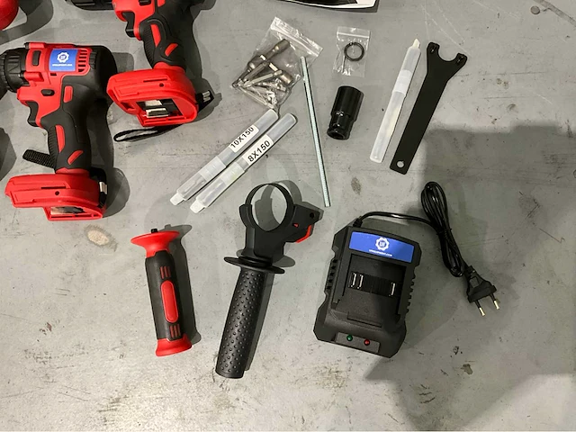 Ultra force equipment - gx5421 - 4 in 1 combopack - bandschroefmachine - afbeelding 8 van  10