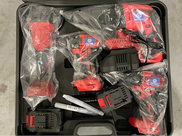 Ultra force equipment - gx5421 - 4 in 1 combopack - bandschroefmachine - afbeelding 10 van  10