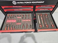 Ultra force equipment - redline xl gereedschapswagen 12 laden, 471 pcs gereedschap - afbeelding 5 van  21