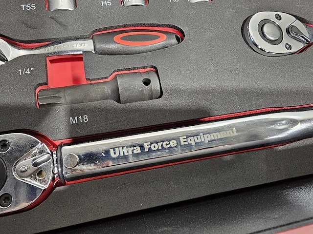 Ultra force equipment - redline xl gereedschapswagen 12 laden, 471 pcs gereedschap - afbeelding 18 van  21