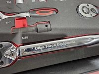 Ultra force equipment - redline xl gereedschapswagen 12 laden, 471 pcs gereedschap - afbeelding 18 van  21