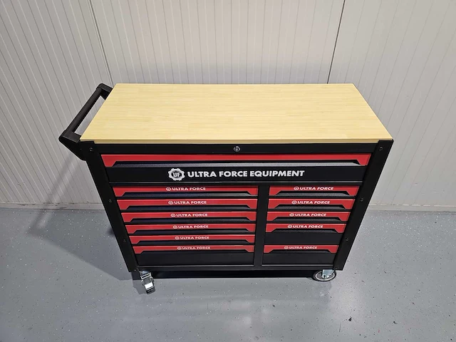 Ultra force equipment - redline xl gereedschapswagen 12 laden, 471 pcs gereedschap - afbeelding 15 van  21