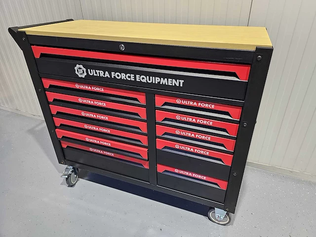 Ultra force equipment - redline xl gereedschapswagen 12 laden, 471 pcs gereedschap - afbeelding 16 van  21