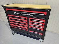 Ultra force equipment - redline xl gereedschapswagen 12 laden, 471 pcs gereedschap - afbeelding 16 van  21