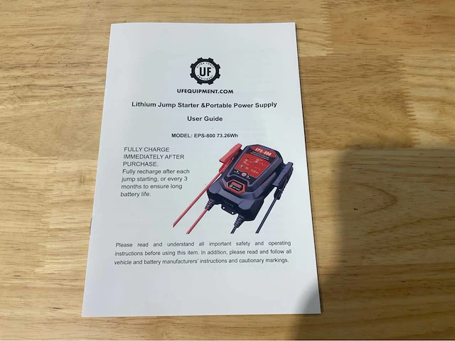 Ultra force equipment - startbooster jump starter 800ah - afbeelding 4 van  14