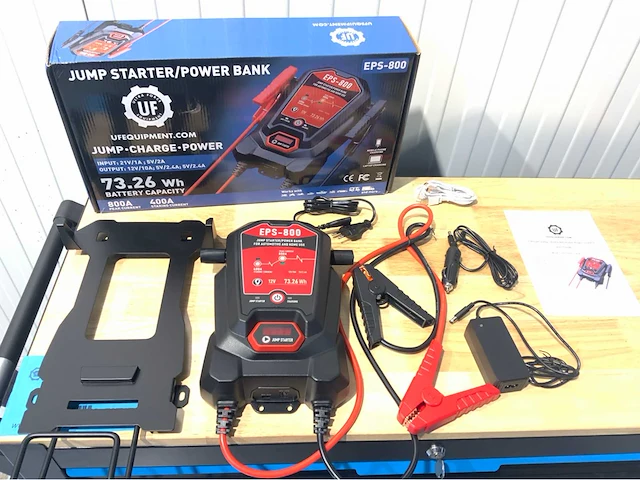 Ultra force equipment - startbooster jump starter 800ah - afbeelding 1 van  14