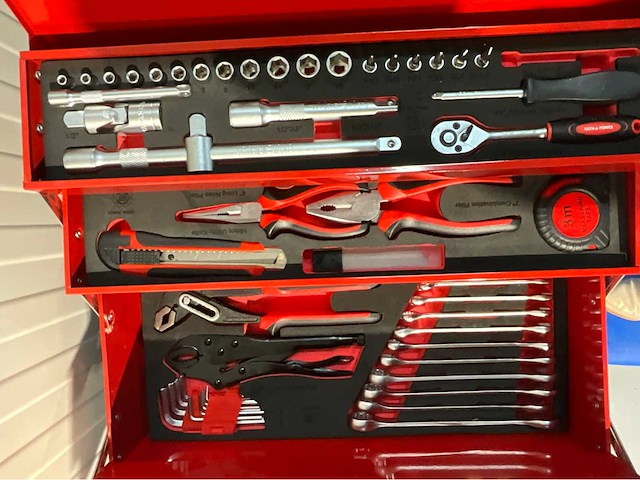 Ultra force equipment gereedschapskoffer incl 86 pcs gereedschap - afbeelding 10 van  15