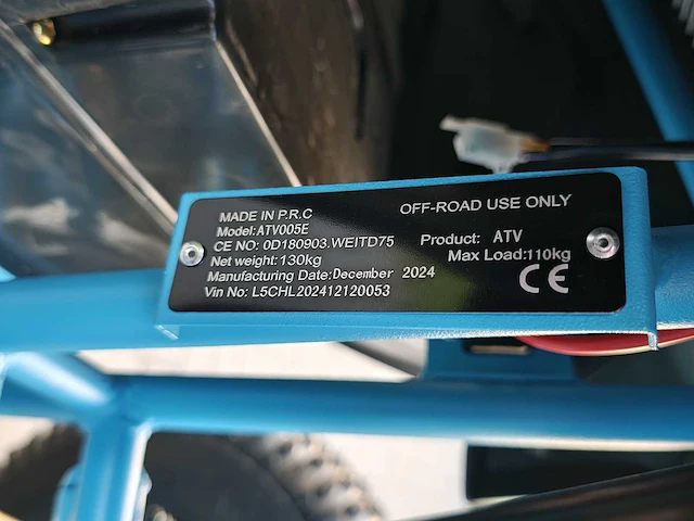 Ultra moto - atv005e - electrische quad - afbeelding 20 van  27