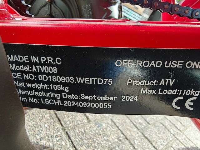 Ultra motocross - atv008 - quad - afbeelding 13 van  20