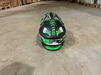 Ultra motocross maat s v1 crossmotorhelm groen/zwart - afbeelding 5 van  7