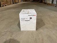 Ultra motocross maat s v1 crossmotorhelm rood/zwart - afbeelding 2 van  7