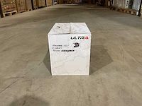 Ultra motocross maat s v1 crossmotorhelm rood/zwart - afbeelding 2 van  7