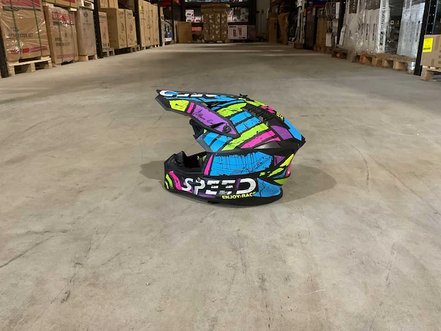 Ultra motocross maat xl v1 crossmotorhelm alle kleuren - afbeelding 4 van  7