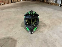 Ultra motocross maat xl v1 crossmotorhelm groen/zwart - afbeelding 3 van  7