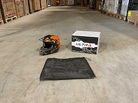 Ultra motocross maat xl v1 crossmotorhelm oranje - afbeelding 1 van  7
