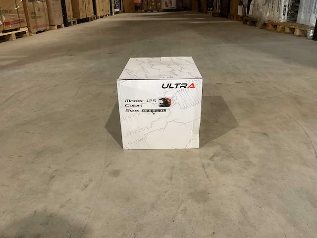 Ultra motocross maat xl v1 crossmotorhelm oranje - afbeelding 2 van  7