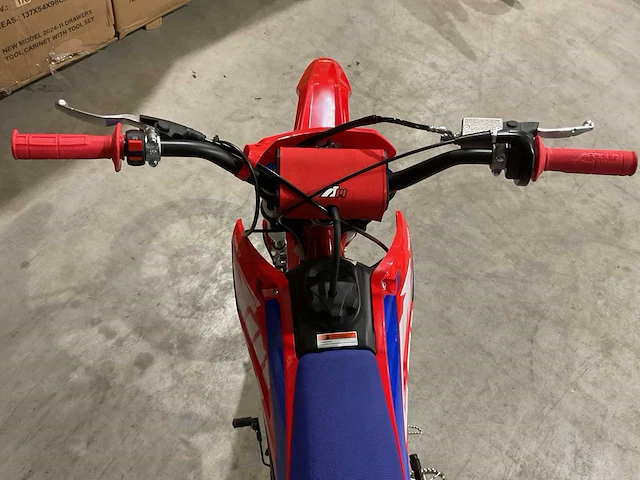 Ultra motocross thunder 150 crossmotor blauw - afbeelding 3 van  14