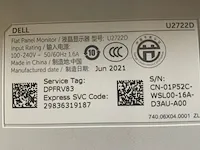 Ultra sharp (u2722d) 27", 2560x1440 (qhd) ips monitor - afbeelding 5 van  5
