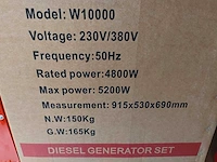 Ultra toolz - w10000 - noodstroomaggregaat - diesel - afbeelding 8 van  9