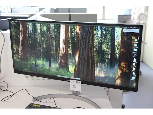 Ultra wide monitor lg 34 inch. type 34wl850. - afbeelding 1 van  2