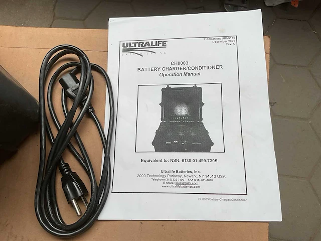 Ultralife ch0003 battery charger - afbeelding 5 van  7