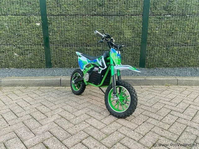 Ultramotocross 1000w mini pitbike groen - afbeelding 1 van  4