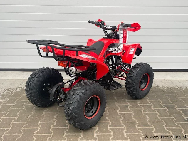 Ultramotocross 125cc quad rood - afbeelding 3 van  7