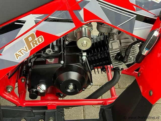 Ultramotocross 125cc quad (rood) - afbeelding 3 van  8