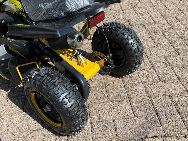 Ultramotocross 800w kinderquad (geel) - afbeelding 5 van  6