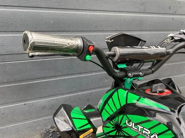 Ultramotocross 800w kinderquad (groen) - afbeelding 4 van  5