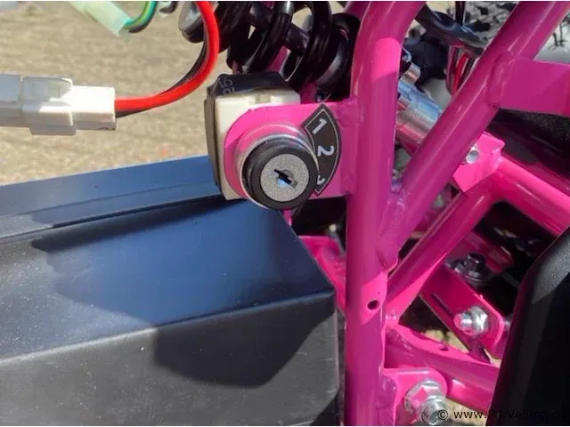 Ultramotocross 800w kinderquad (roze) - afbeelding 4 van  6