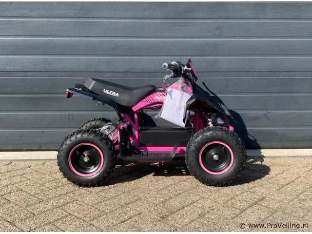 Ultramotocross 800w kinderquad (roze) - afbeelding 5 van  6