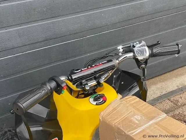 Ultramotocross ranger 1000w elektrische mini quad (geel) - afbeelding 4 van  6
