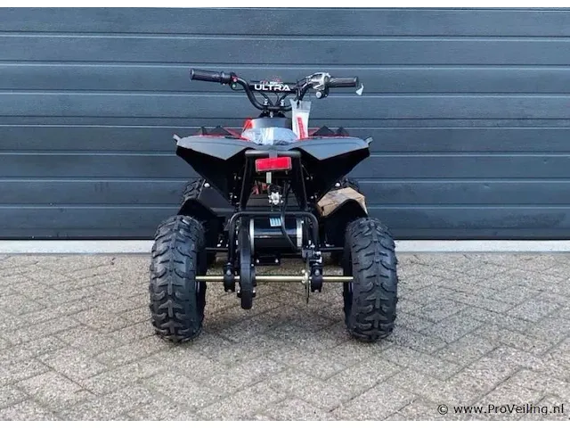 Ultramotocross ranger 1000w elektrische mini quad (zwart) - afbeelding 3 van  5