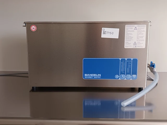 Ultrasoon reiniger, bandelin sonorex, dt 156 bh, 2017 | locatie roden - afbeelding 5 van  12