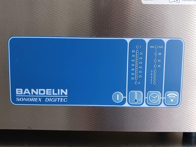 Ultrasoon reiniger, bandelin sonorex, dt 156 bh, 2017 | locatie roden - afbeelding 6 van  12