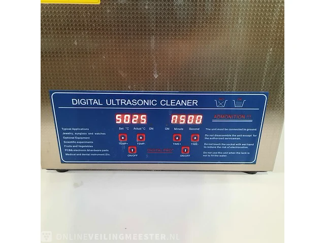 Ultrasoon reiniger, ps-40a - afbeelding 4 van  8