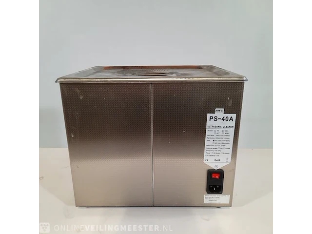 Ultrasoon reiniger, ps-40a - afbeelding 7 van  8