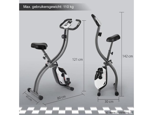 Ultrasport hometrainer f-bike 150 - afbeelding 1 van  1